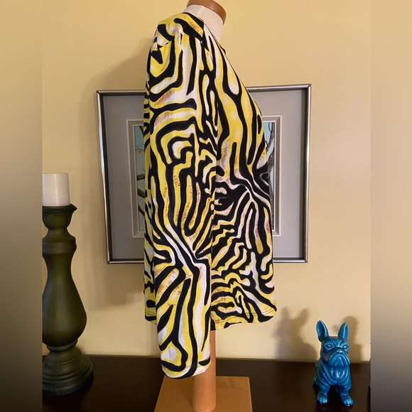 Vintage Gianni Versace Animal Print Top - Picture 2 of 5